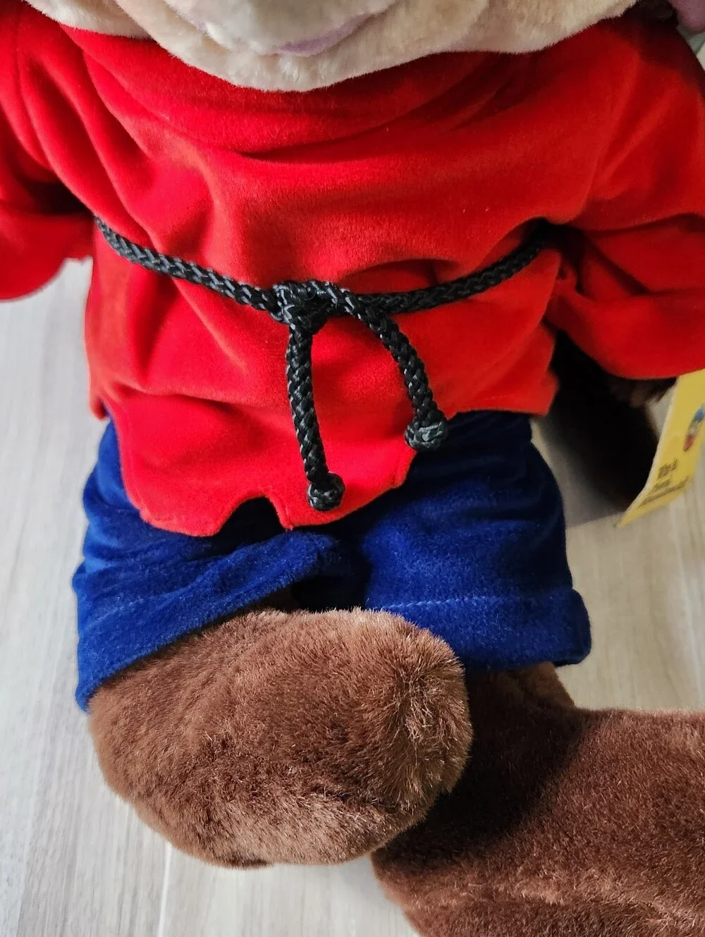 Vintage 1986 An American Tail Fievel Plush Large Sears Exclusive With Tags